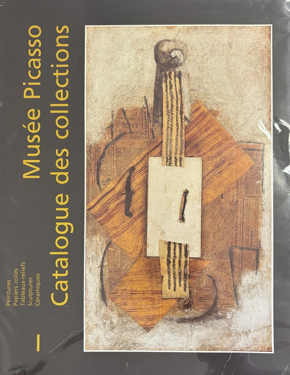 MUSÉE PICASSO. CATALOGUE DES COLLECTIONS