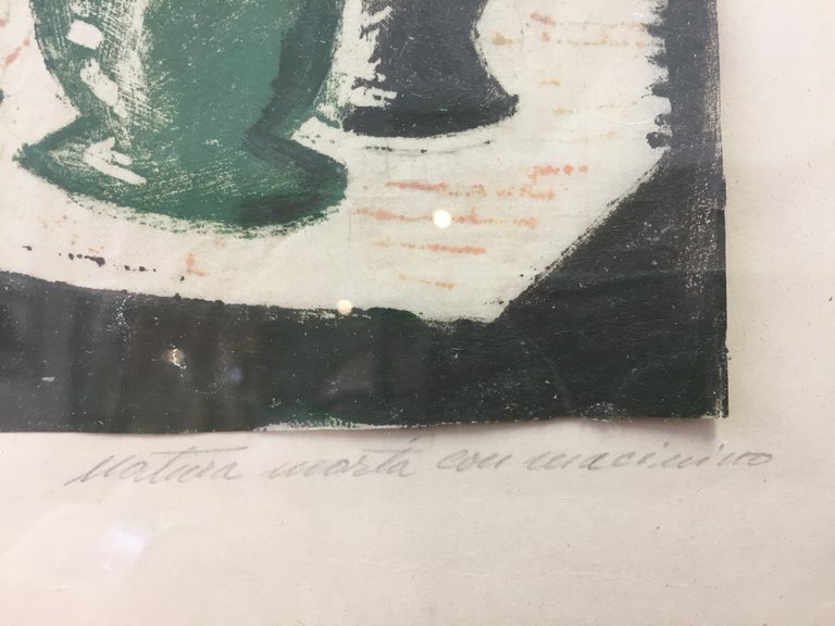 NATURA MORTA CON MACININO