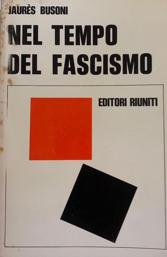 NEL TEMPO DEL FASCISMO