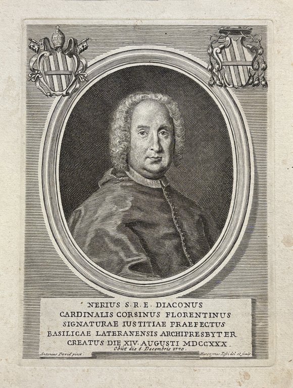 NERIUS. S.R.E. DIACONUS CARDINALIS CORSINUS FLORENTINUS | Immagine Gallery 1
