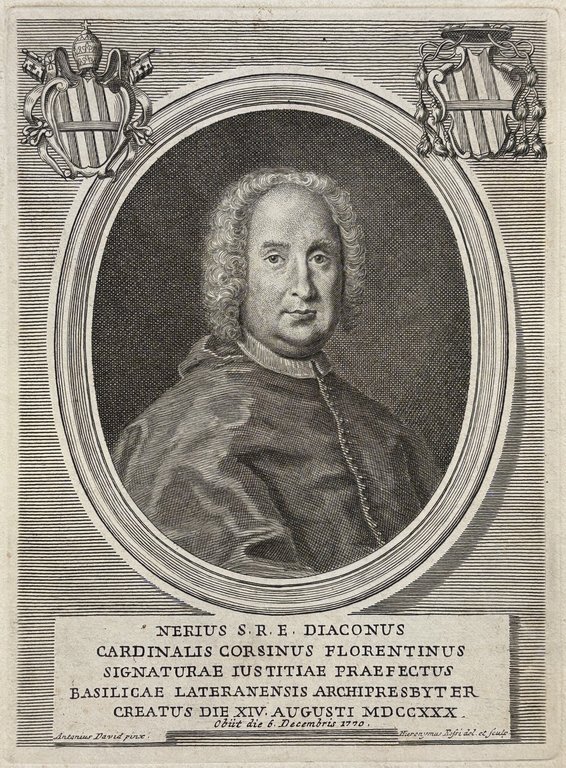 NERIUS. S.R.E. DIACONUS CARDINALIS CORSINUS FLORENTINUS