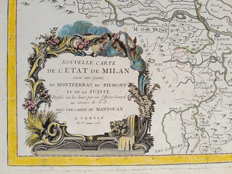 NOUVELLE CARTE DE L'ETAT DE MILAN