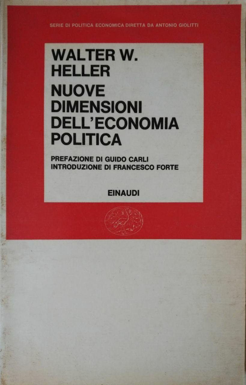 NUOVE DIMENSIONI DELL'ECONOMIA POLITICA