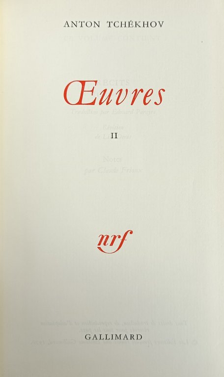 OEUVRES