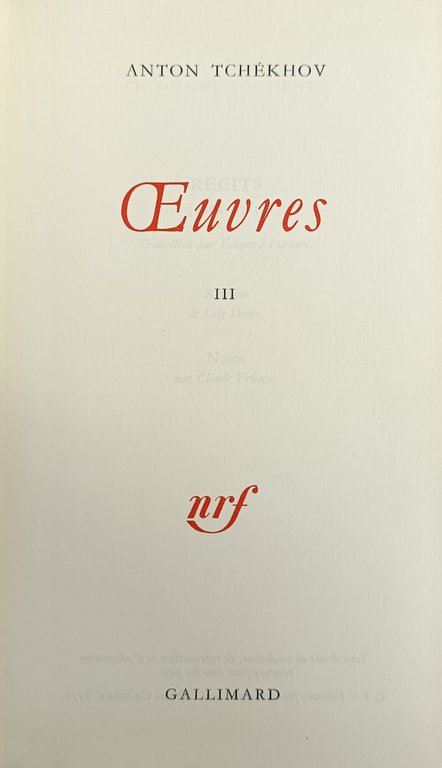 OEUVRES