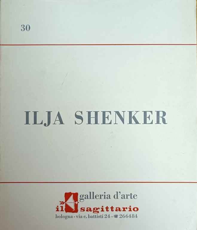 OLI E ACQUERELLI DEL PITTORE RUSSO. ILJA SHENKER