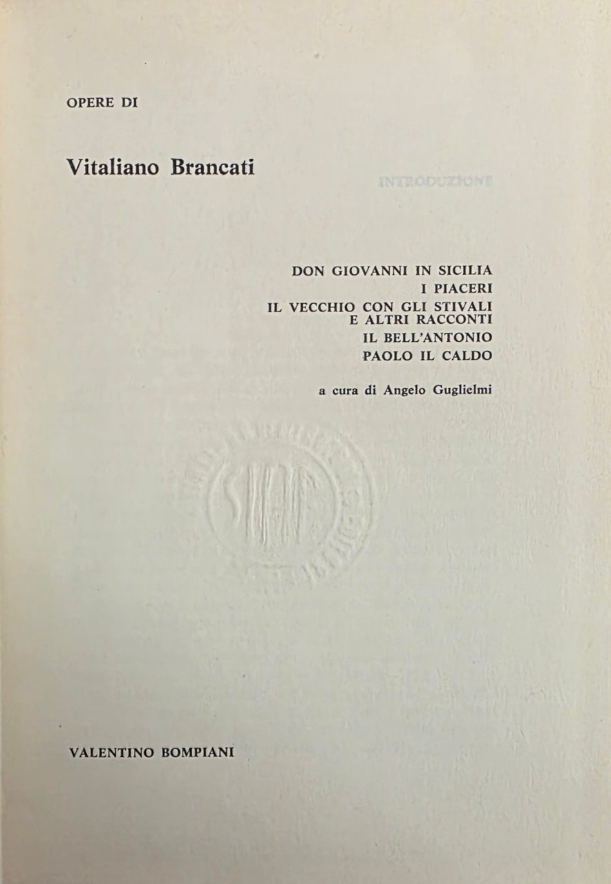 OPERE | Immagine principale