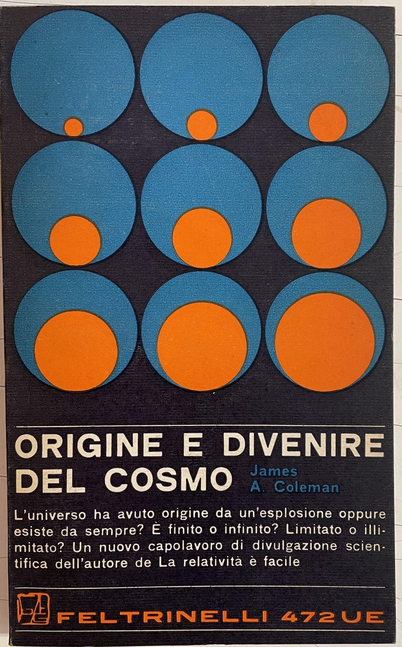 ORIGINE E DIVENIRE DEL COSMO