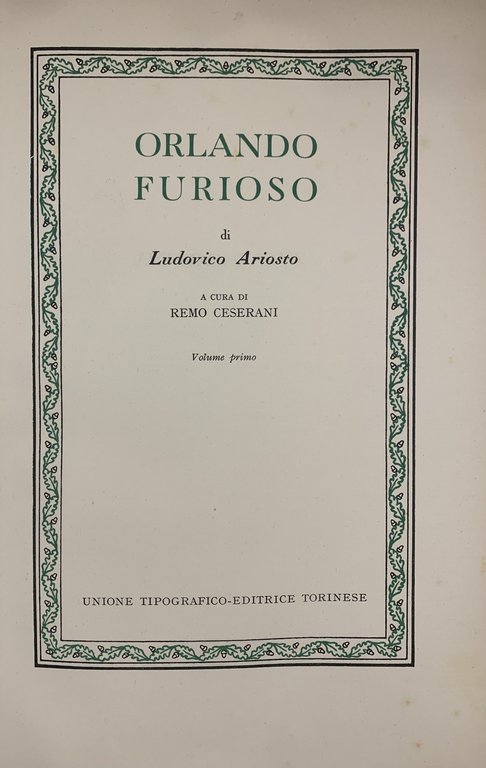 ORLANDO FURIOSO