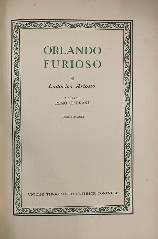 ORLANDO FURIOSO