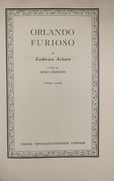 ORLANDO FURIOSO
