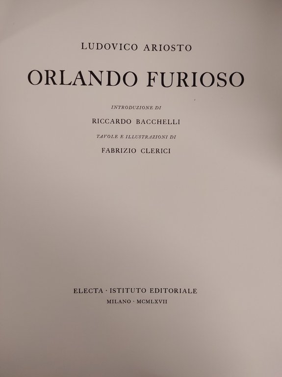 ORLANDO FURIOSO