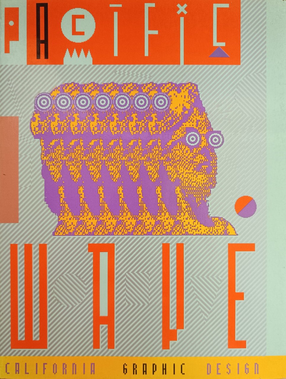 PACIFIC WAVE. CALIFORNIA GRAPHIC DESIGN