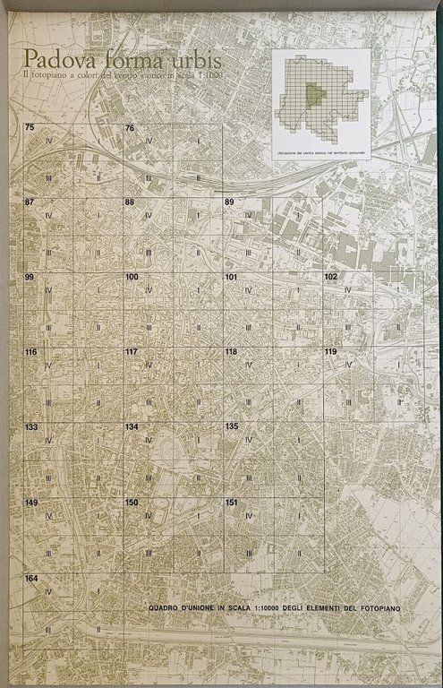 PADOVA FORMA URBIS. IL FOTOPIANO DEL CENTRO STORICO IN SCALA …
