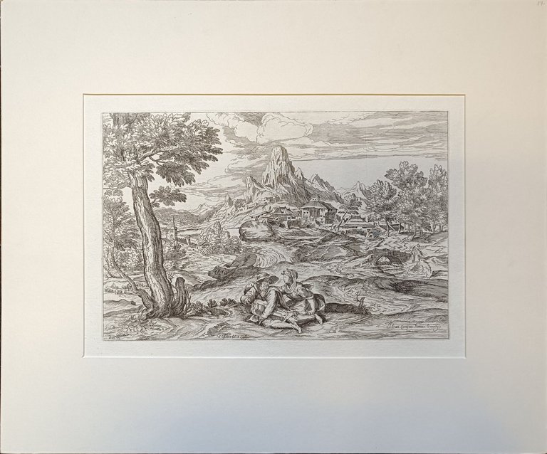 PAESAGGIO CON SUONATORE DI GHIRONDA | Immagine Gallery 2