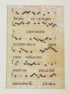 PAGINA DI ANTIFONARIO