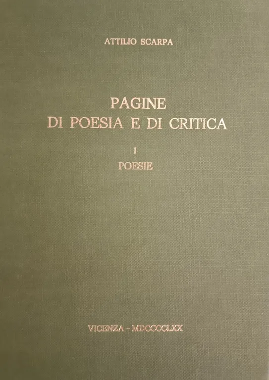 PAGINE DI POESIA E DI CRITICA | Immagine Gallery 1