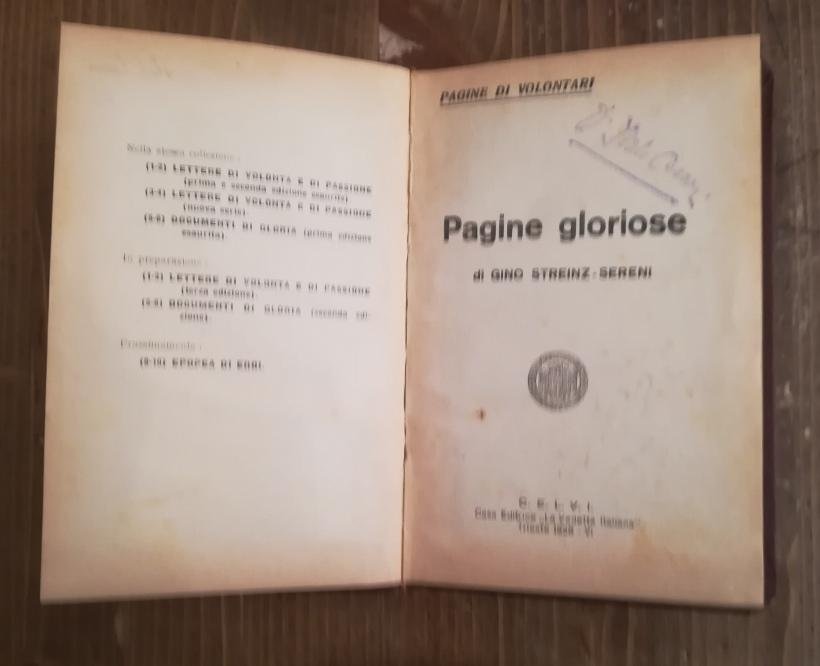 PAGINE GLORIOSE
