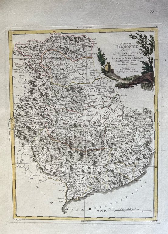 PARTE DEL PIEMONTE, CHE CONTIENE I MARCHESATI DI SUSA, E …