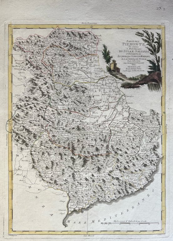 PARTE DEL PIEMONTE, CHE CONTIENE I MARCHESATI DI SUSA, E …