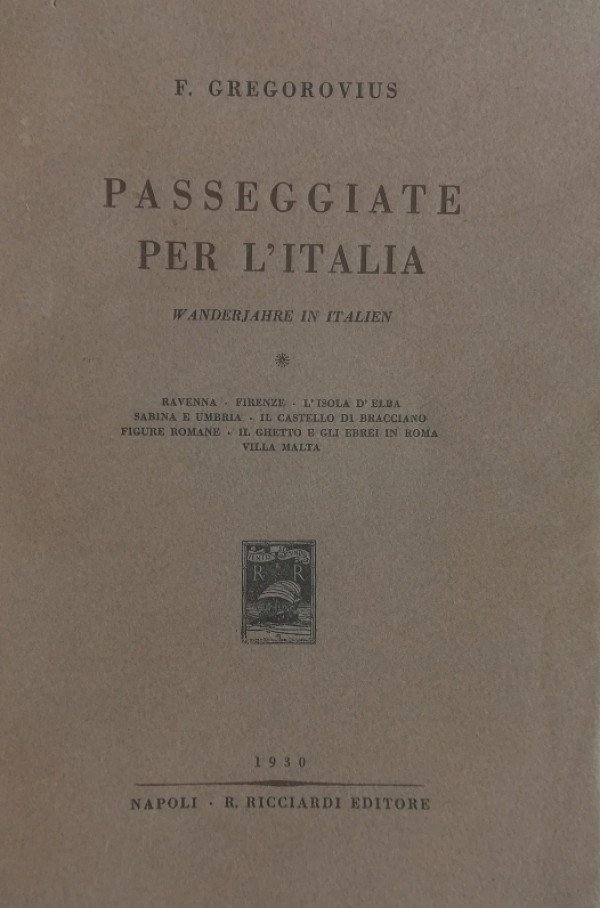 PASSEGGIATE PER L' ITALIA