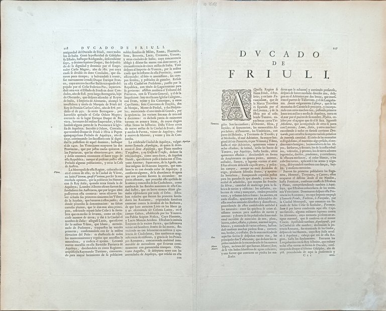 PATRIA DEL FRIULI OLIM FORUM IULII