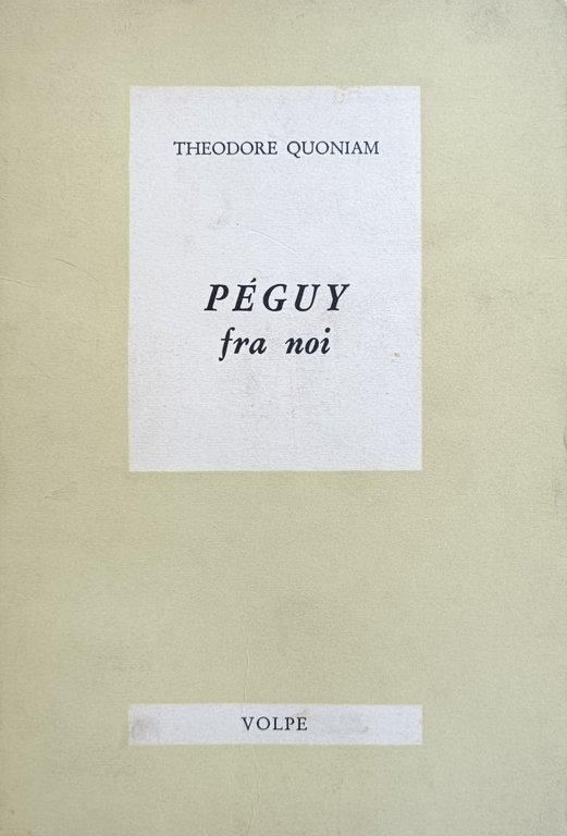 PEGUY FRA NOI