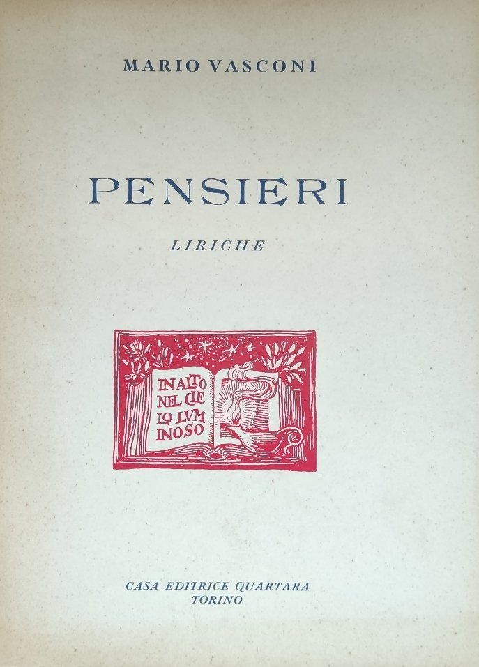PENSIERI. LIRICHE