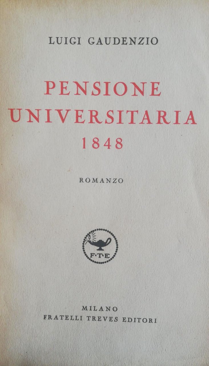 PENSIONE UNIVERSITARIA 1848 | Immagine principale