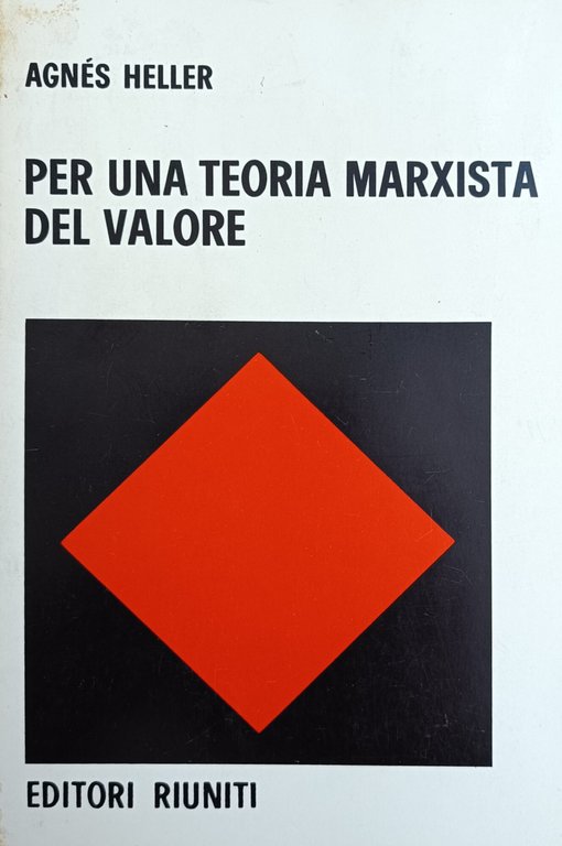 PER UNA TEORIA MARXISTA DEL VALORE