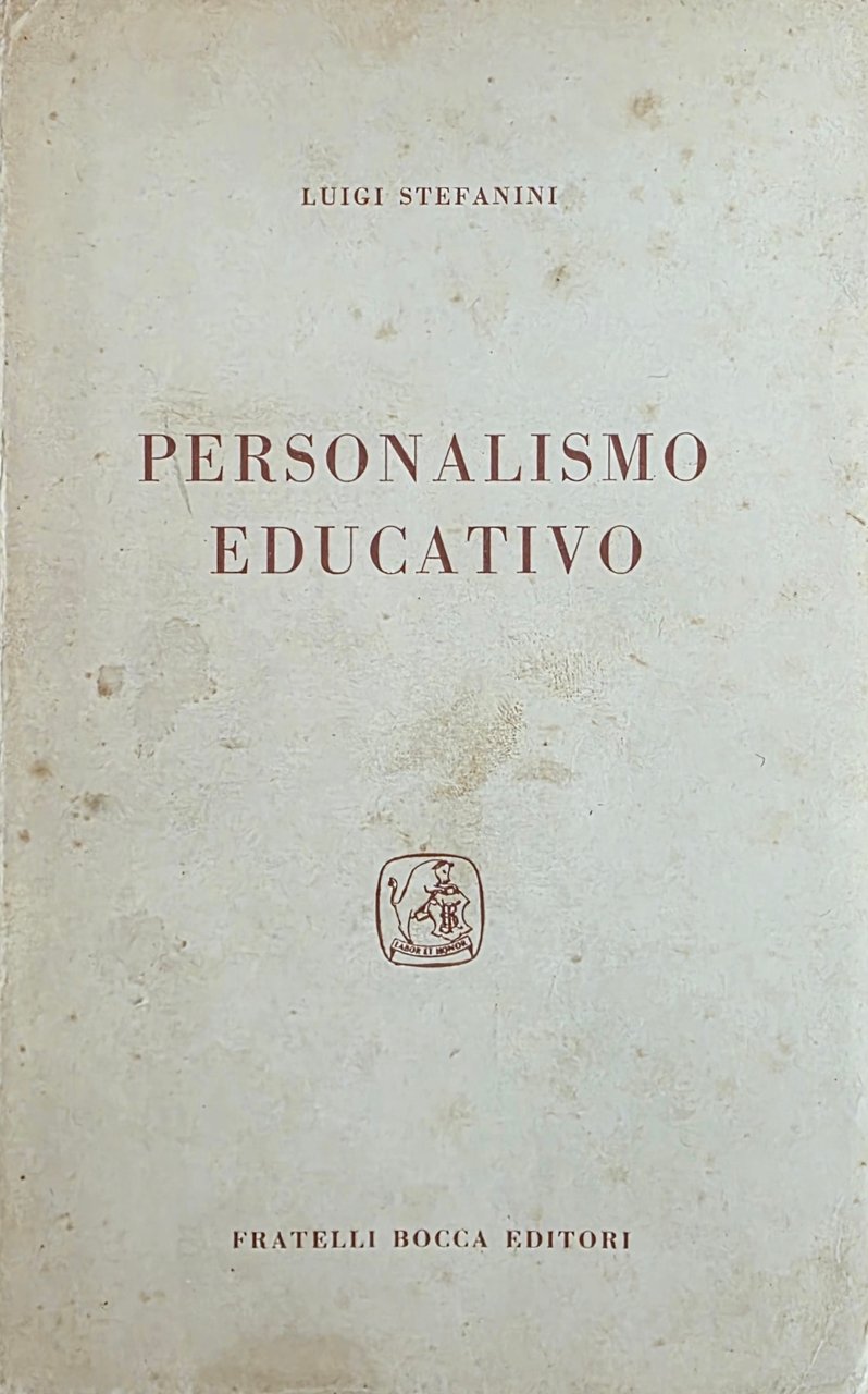 PERSONALISMO EDUCATIVO | Immagine principale