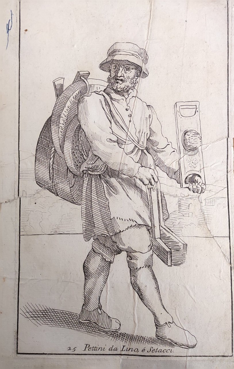 PETTINI DA LINO, E' SETACCI
