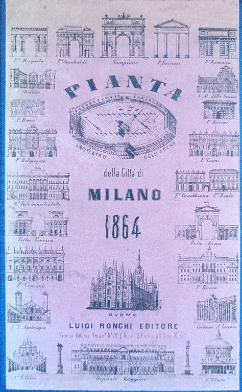 PIANTA DELLA CITTÀ DI MILANO | Immagine Gallery 2
