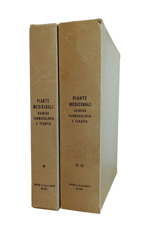 PIANTE MEDICINALI. CHIMICA, FAMACOLOGIA E TERAPIA