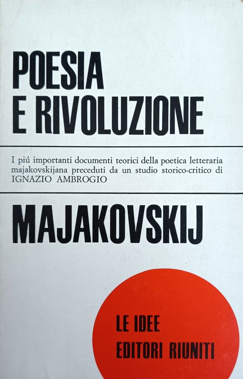 POESIA E RIVOLUZIONE