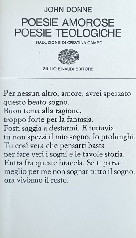 POESIE AMOROSE. POESIE TEOLOGICHE | Immagine Gallery 2