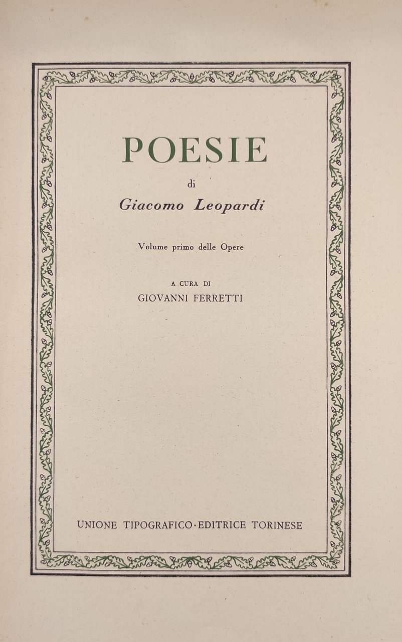 POESIE seguito da PROSE | Immagine principale