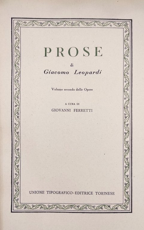 POESIE seguito da PROSE | Immagine Gallery 2