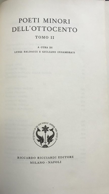 POETI MINORI DELL'OTTOCENTO | Immagine Gallery 3