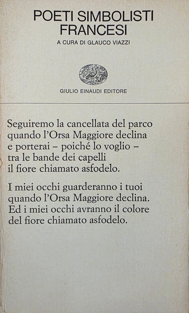 POETI SIMBOLISTI FRANCESI