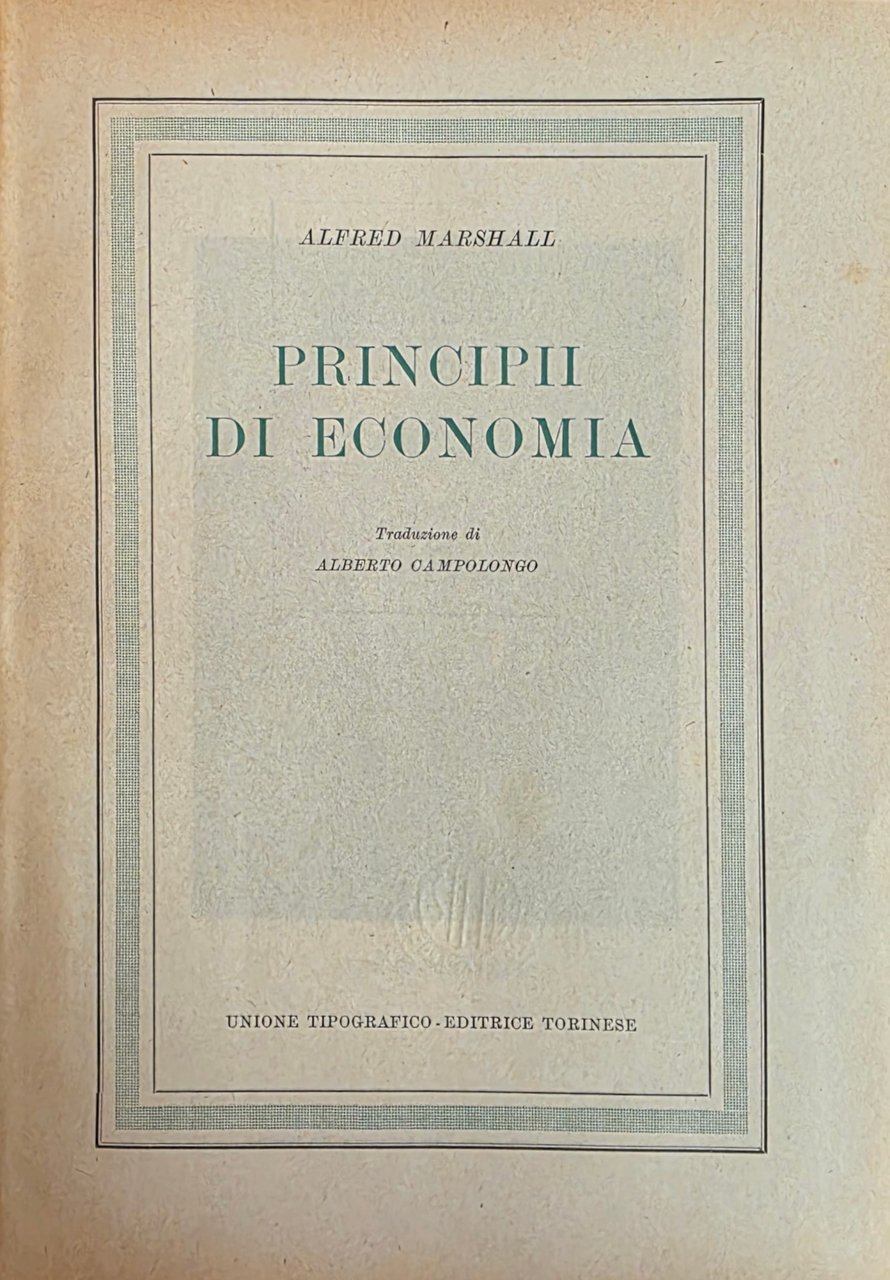 PRINCIPII DI ECONOMIA | Immagine principale