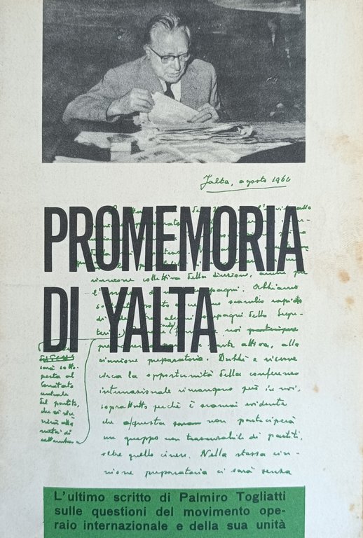 PROMEMORIA DI YALTA