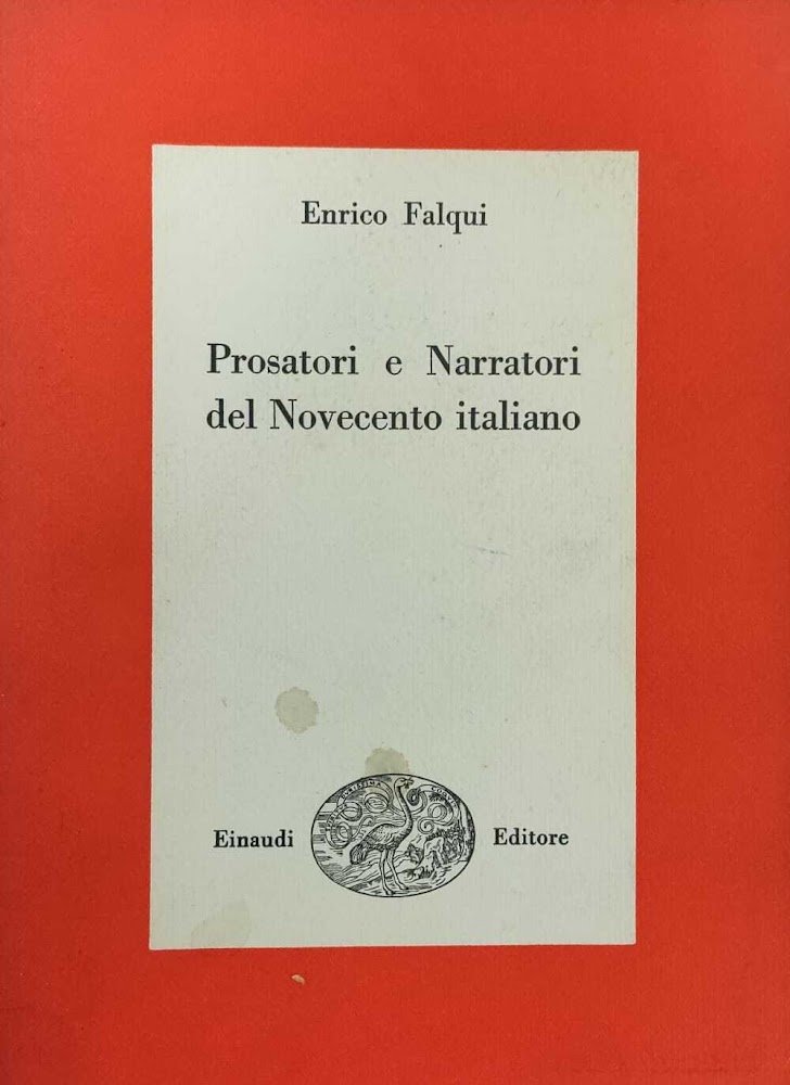 PROSATORI E NARRATORI DEL NOVECENTO ITALIANO