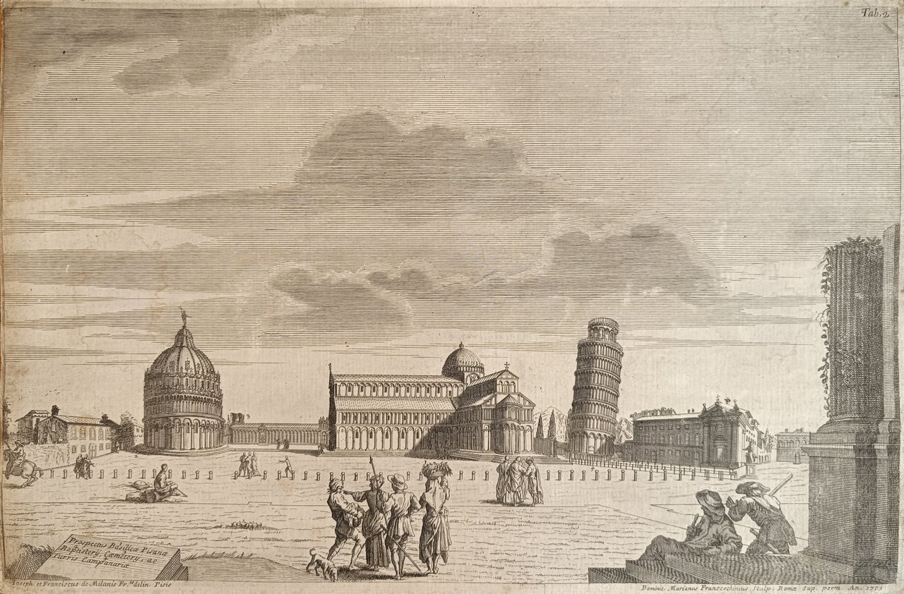 PROSPECTUS BASILICA PISANA BAPTISTERY CEMETERY, AC TURRIS CAMPANARIAE