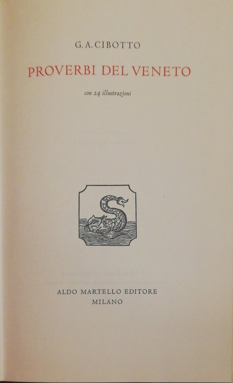 PROVERBI DEL VENETO | Immagine Gallery 2