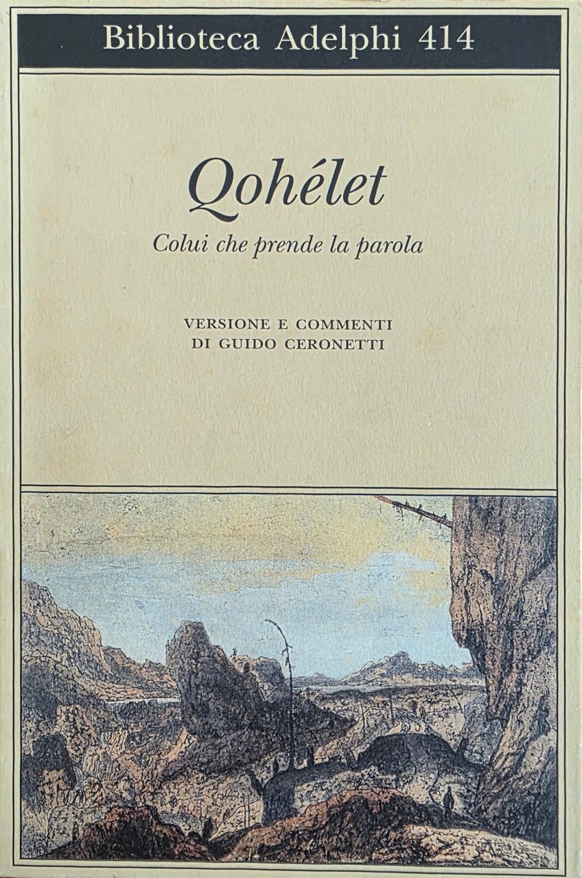 QOHÉLET. COLUI CHE PRENDE LA PAROLA | Immagine principale