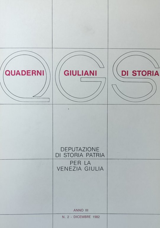 QUADERNI GIULIANI DI STORIA | Immagine Gallery 2