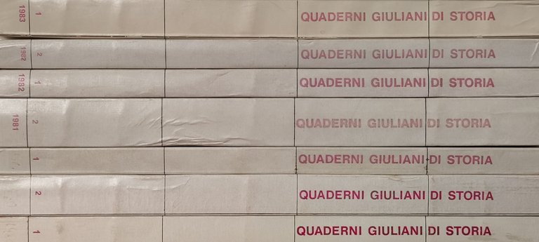 QUADERNI GIULIANI DI STORIA | Immagine Gallery 8