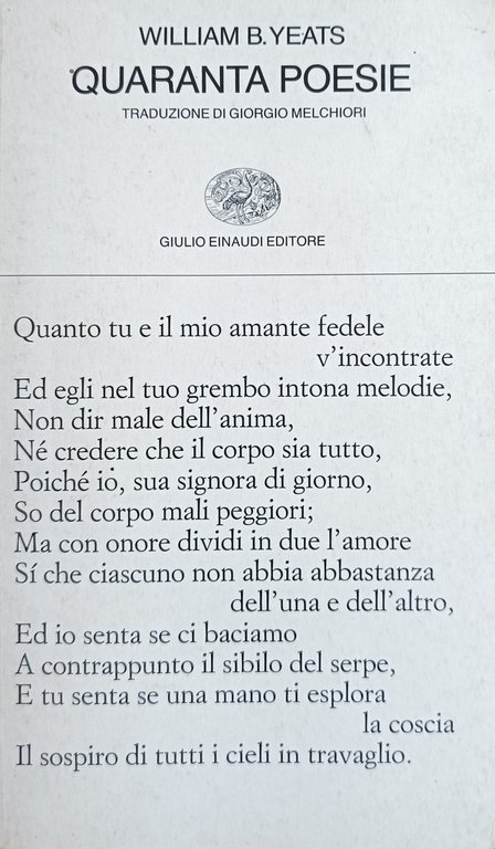 QUARANTA POESIE