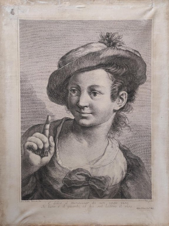 QUATTRO RITRATTI: FANCIULLA CON CAPPELLO; VOLTO DI RAGAZZA; VOLTO DI …